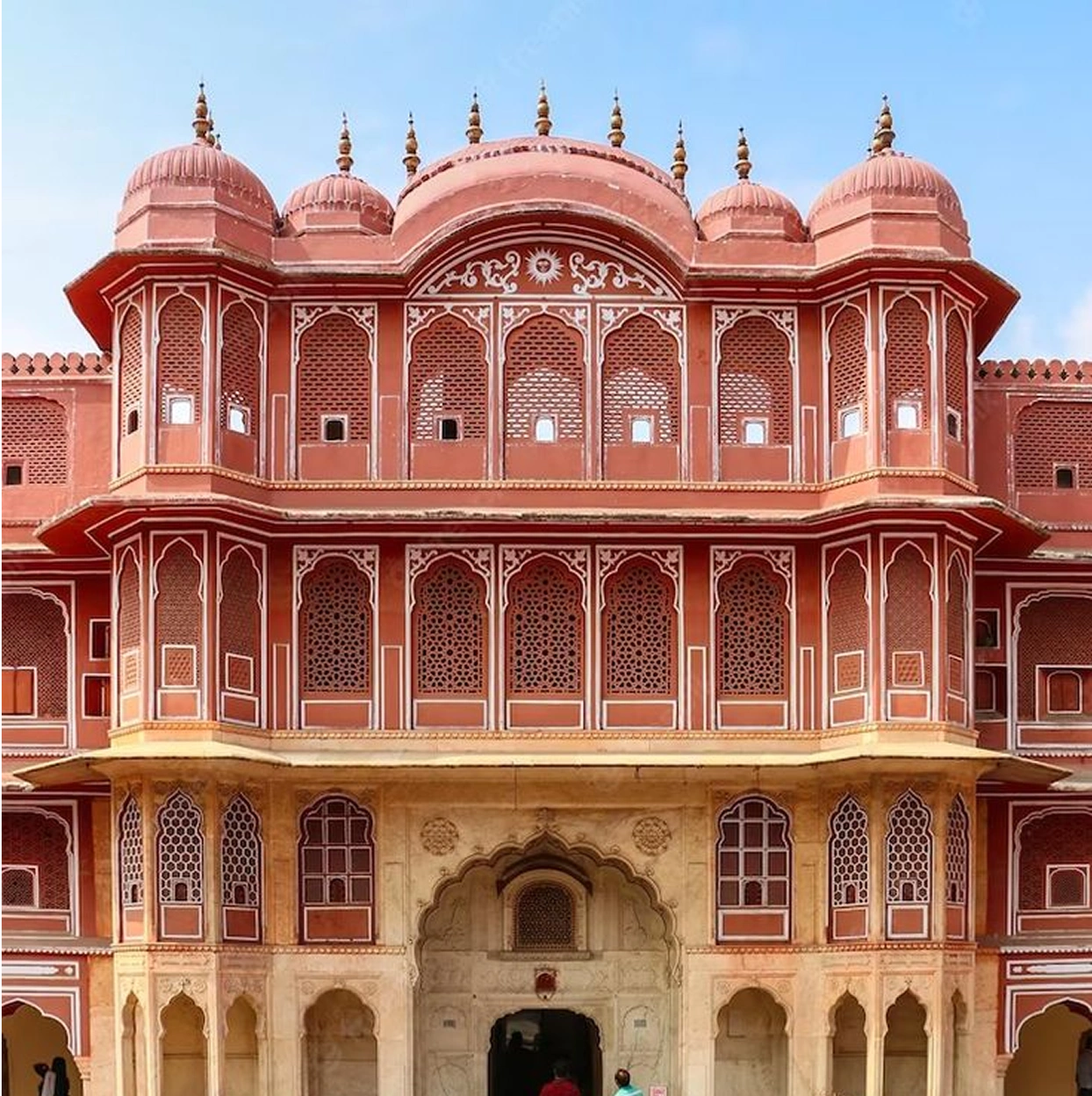 City Palace in Jaipur, Rajasthan : Golden Triangle Tour with Rishikesh & Amritsar