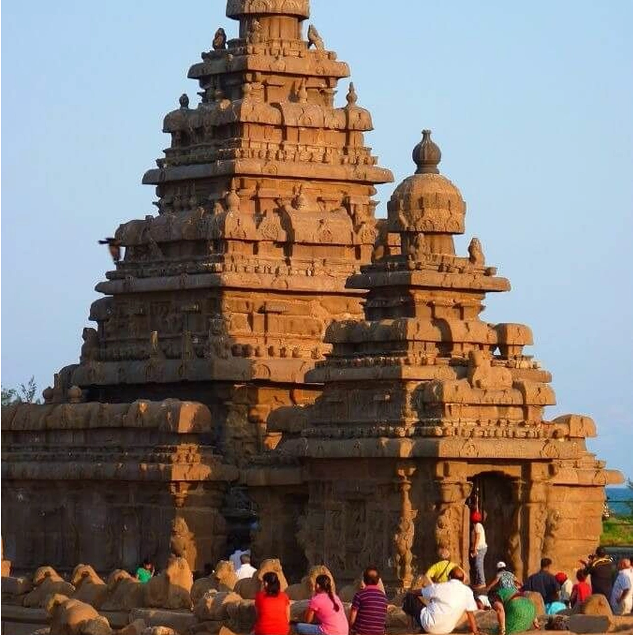 Shore Temple in Mahabalipuram, Tamil Nadu